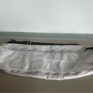Lululemon Athletica White Travel Yoga Mat Bag